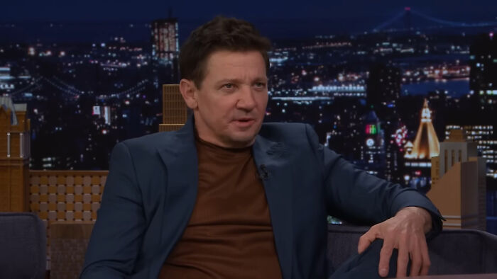 Actor in a night talk show setting discussing celebrities Hollywood tried to make leading A-listers with audience response.