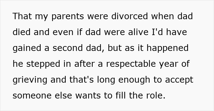 Text excerpt from a guy trying to become teen stepson’s real dad after grieving, facing rejection despite efforts. - 7