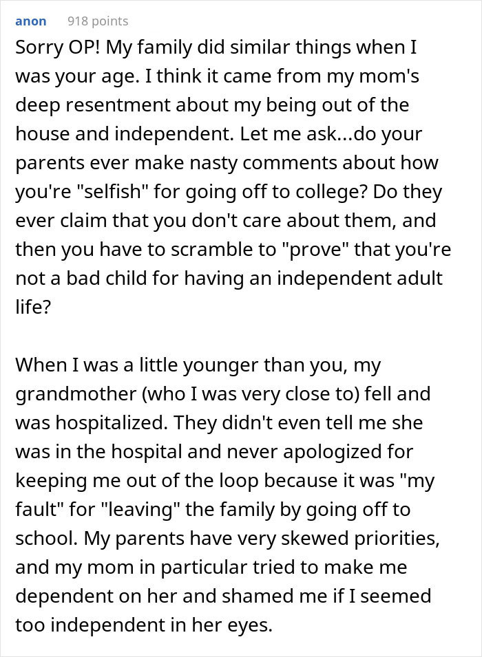 "I Cried So Much I Had Cramps": Woman Freaks Over Family Vacation, People Tell Her To Grow Up