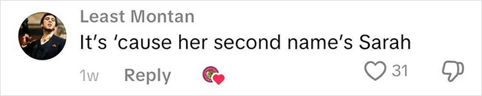 Comment on social media explaining confusion about bride&rsquo;s reaction to groom saying ex&rsquo;s name during wedding vows.