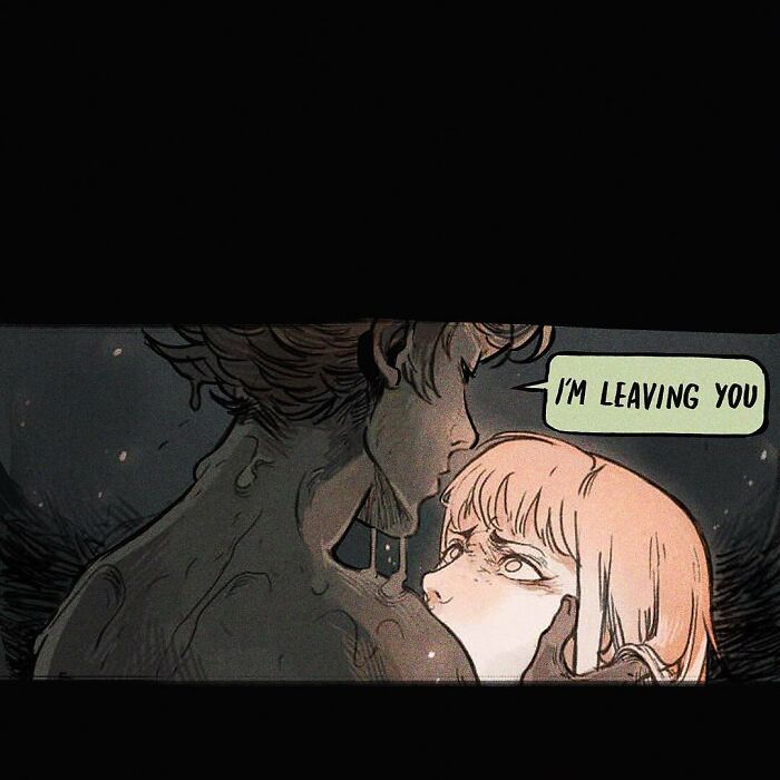 Teen Titans characters sharing a tender moment in Gabriel Picolo’s stunning visual storytelling of relatable young heroes.