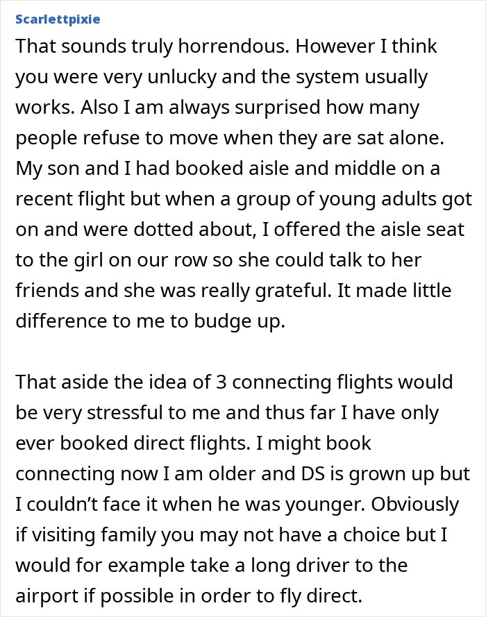 Mom vents online about a stressful 6-leg flight with a kid that traumatized her during the long travel experience.