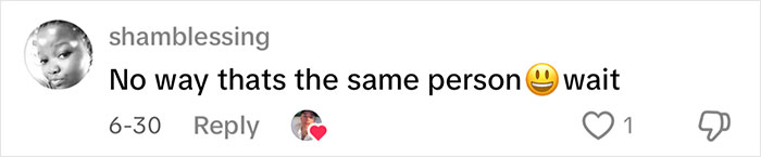 Screenshot of social media comment reacting in surprise to a man’s facelift transformation in Mexico. Screenshot of social media comment reacting in surprise to a man’s facelift transformation in Mexico.