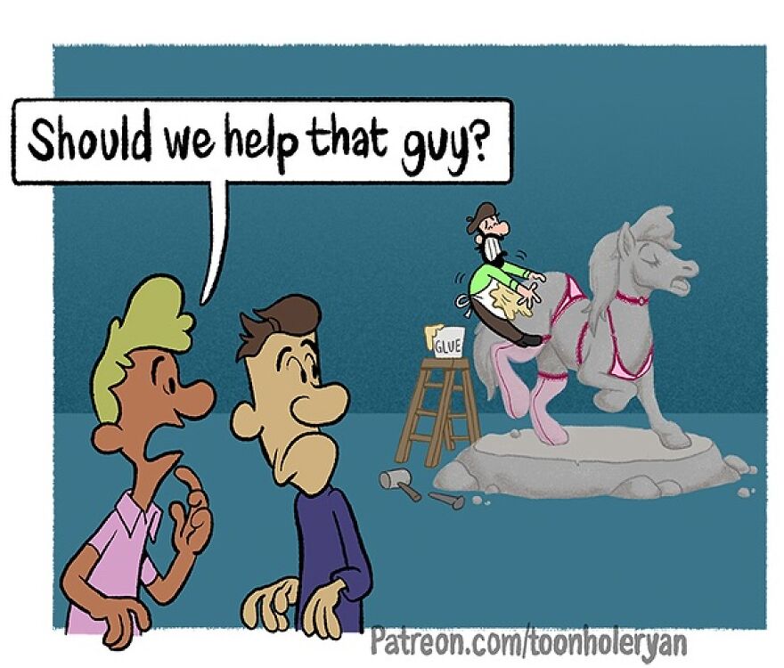 Twist-Tastic Laughs: Ryan Kramer’s Comics That Flip The Mundane On Its Head