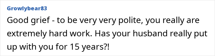 Comment expressing frustration about a woman&rsquo;s difficult trip with her husband and friend after plans fail and tensions rise.