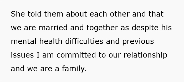 Text excerpt discussing commitment to relationship and family despite mental health challenges in daughter found dad cheating texts context. - 6