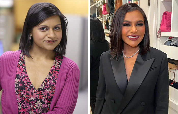 Actress from The Office cast shown in a split image, highlighting where they are now 20 years after the show.