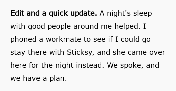 Text update about a workmate and a plan involving GF&rsquo;s dog in a story about stealthily euthanizing the pet.