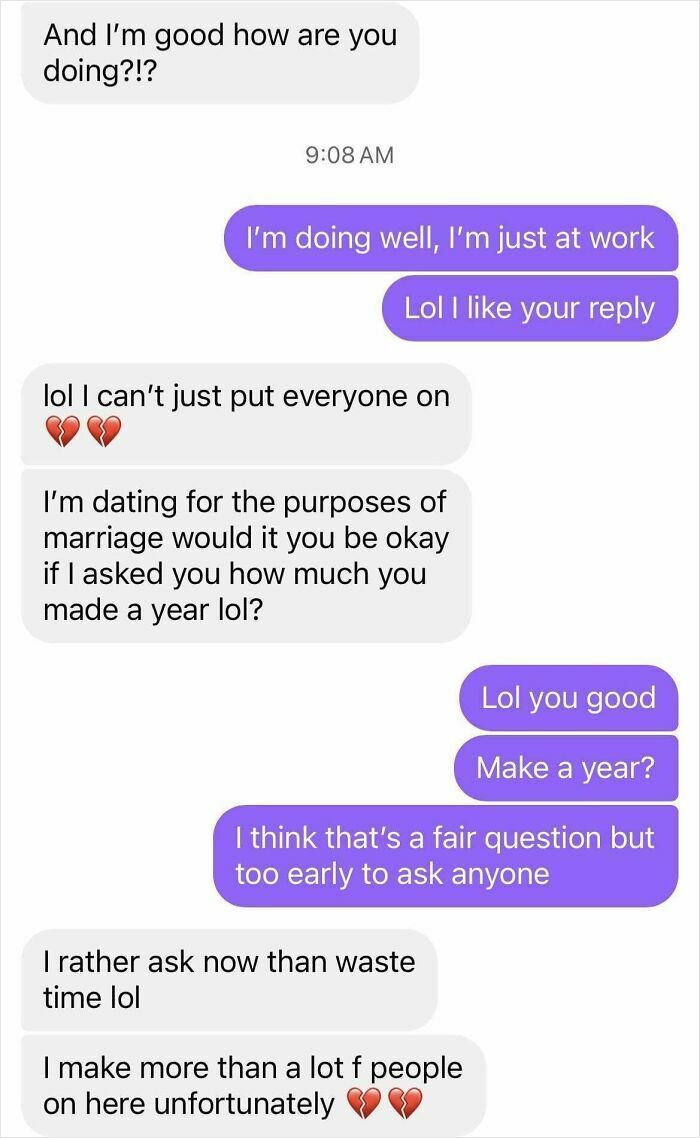 Text message conversation showing a toxic interaction reflecting traits of nice girls and nice guys in dating.