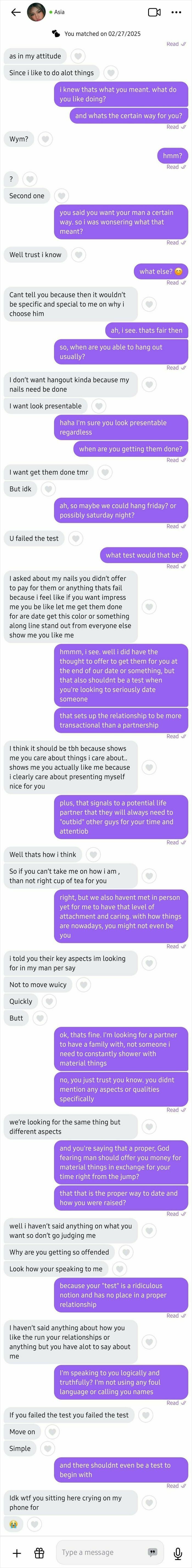 Screenshot of toxic text messages highlighting behaviors of nice girls, illustrating toxicity similar to nice guys in relationships