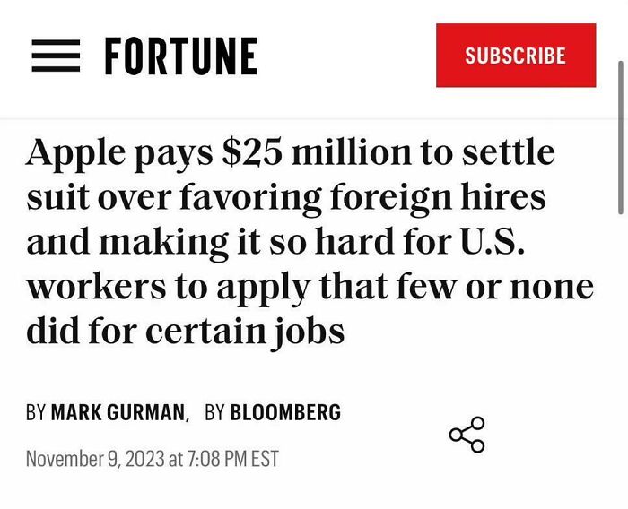 Fortune article headline about job requirements and challenges U.S. workers face applying for certain jobs in 2023.