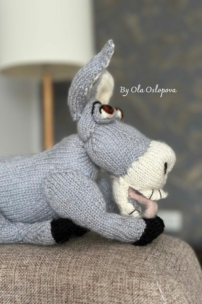 Shrek Forever After: I Knitted Donkey And Shrek Shrek Forever After: I Knitted Donkey And Shrek
