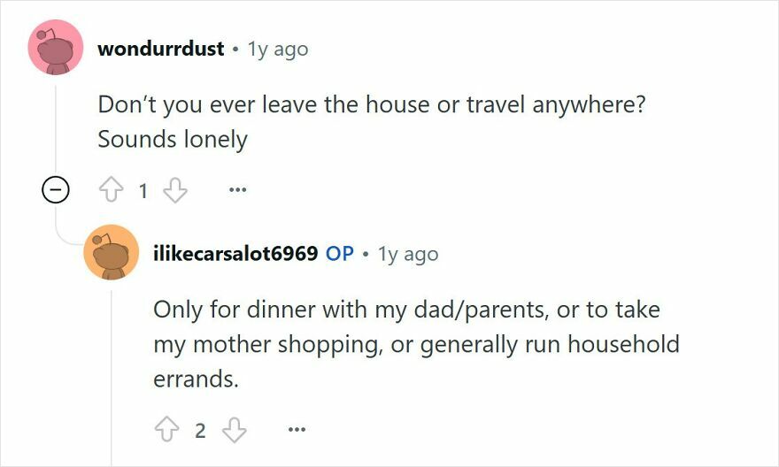 Online Q&A featuring a young millionaire with no friends discussing limited social activities and loneliness.