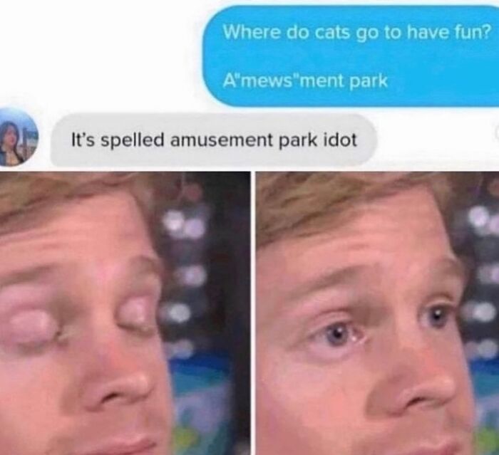 Man reacts to missing the joke in a text conversation, illustrating times people missed the joke embarrassingly.