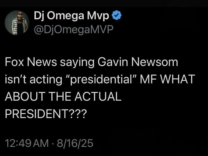 Tweet screenshot by Dj Omega Mvp criticizing Fox News, illustrating bold tweets that hit a nerve for many people.