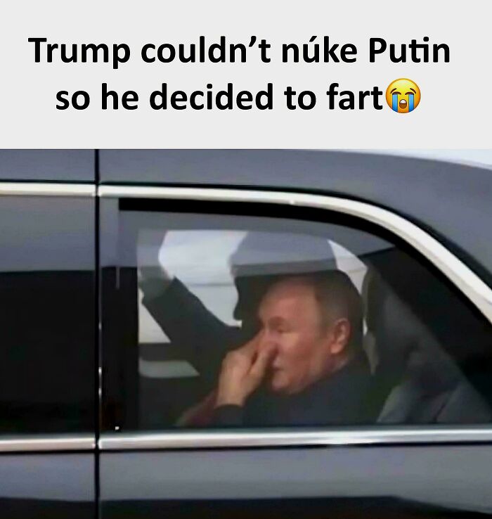 Man in car holding his nose with caption about failed attempt and universe having different plans.