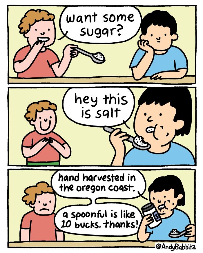 Everyday Absurdities: Andy Babbitz’s Comics That Turn The Mundane Into Pure Comedy