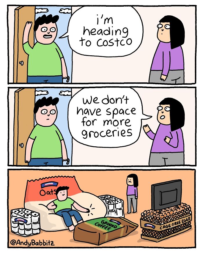 Everyday Absurdities: Andy Babbitz’s Comics That Turn The Mundane Into Pure Comedy