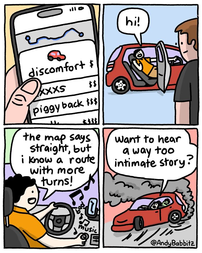 Everyday Absurdities: Andy Babbitz’s Comics That Turn The Mundane Into Pure Comedy