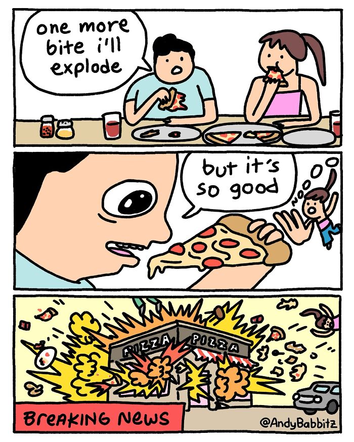 Everyday Absurdities: Andy Babbitz’s Comics That Turn The Mundane Into Pure Comedy