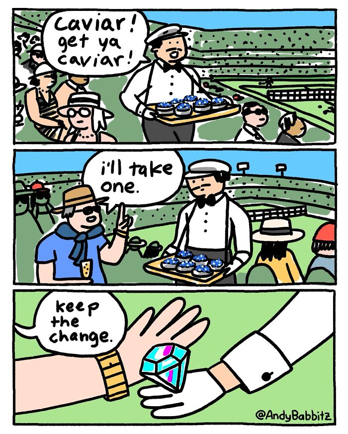 Everyday Absurdities: Andy Babbitz’s Comics That Turn The Mundane Into Pure Comedy