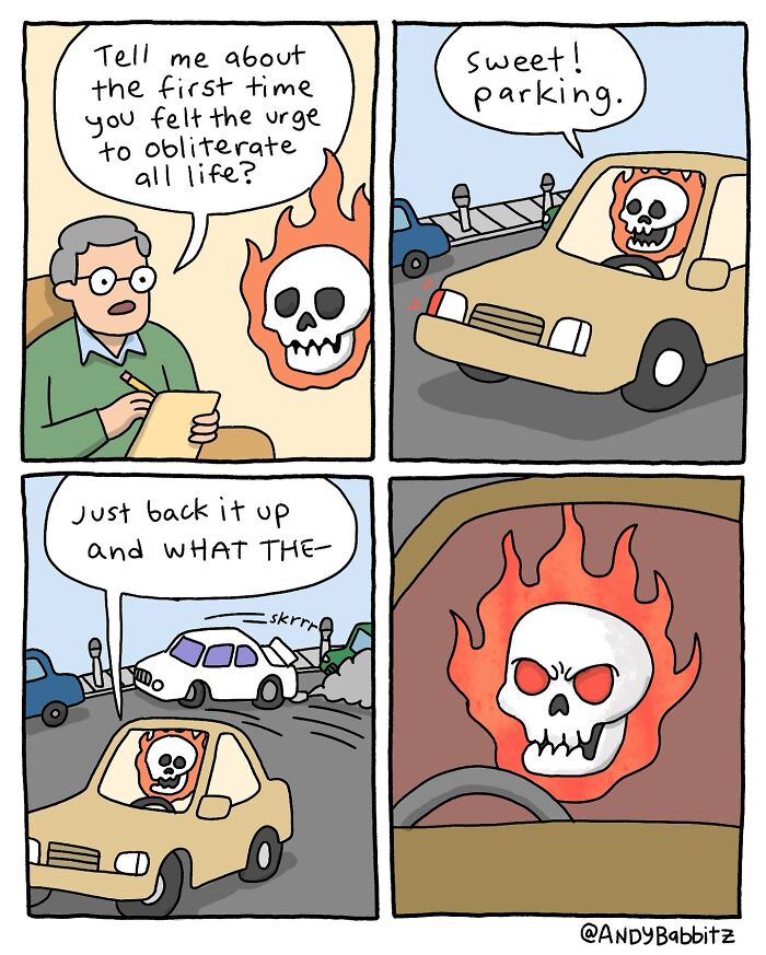 Everyday Absurdities: Andy Babbitz’s Comics That Turn The Mundane Into Pure Comedy