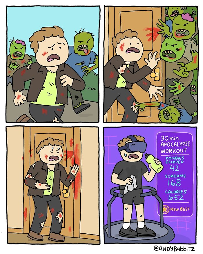 Everyday Absurdities: Andy Babbitz’s Comics That Turn The Mundane Into Pure Comedy