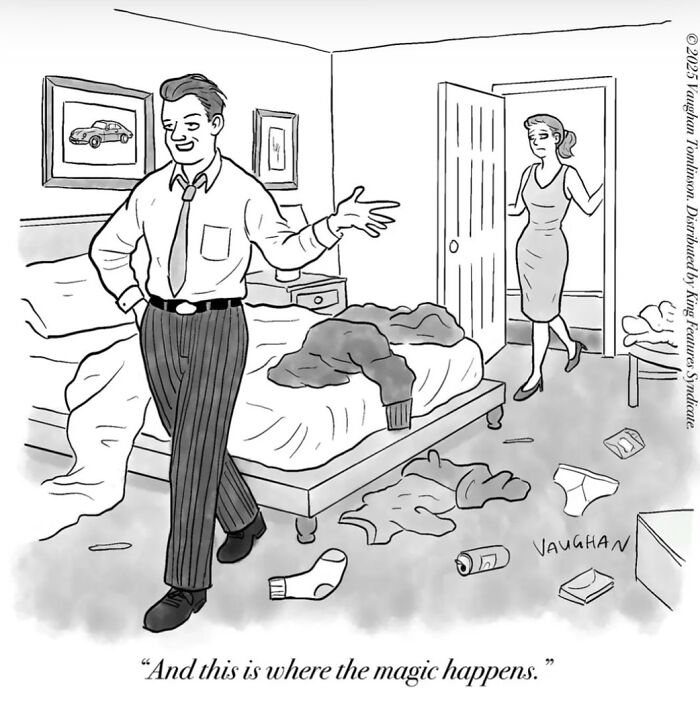 These One-Panel Cartoons By Vaughan Tomlinson Will Make You Laugh Instantly