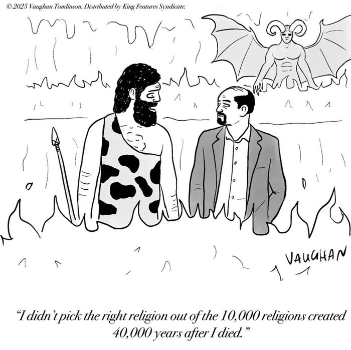 These One-Panel Cartoons By Vaughan Tomlinson Will Make You Laugh Instantly