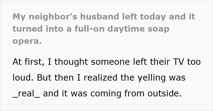 Neighbor witnesses woman catching husband cheating with her sister during a shocking porch confrontation in a daytime soap opera moment.