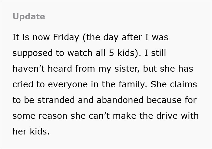 Sister Lies About Road Trip Plans, Then Cries To The Whole Family When Her Sister Leaves Sister Lies About Road Trip Plans, Then Cries To The Whole Family When Her Sister Leaves