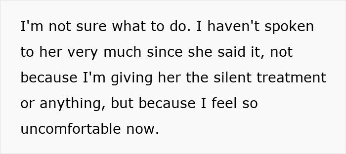 Woman sees good friend after years, feels uncomfortable after being told to lose weight during their reunion.