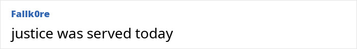 Text post reading justice was served today, referencing millionaire trophy hunter fatally gored by buffalo on safari incident.