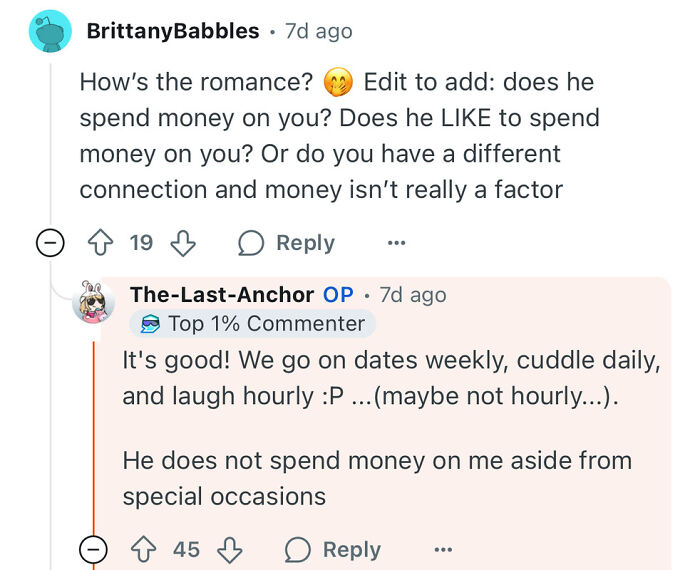Reddit user discusses dating a rich guy, sharing how the experience changed her life and relationship dynamics.