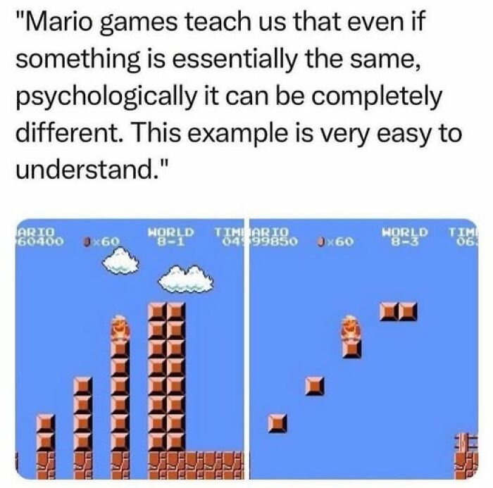 Mario games showing different level designs with blocks and platforms from classic 90s nostalgia club retro gameplay.