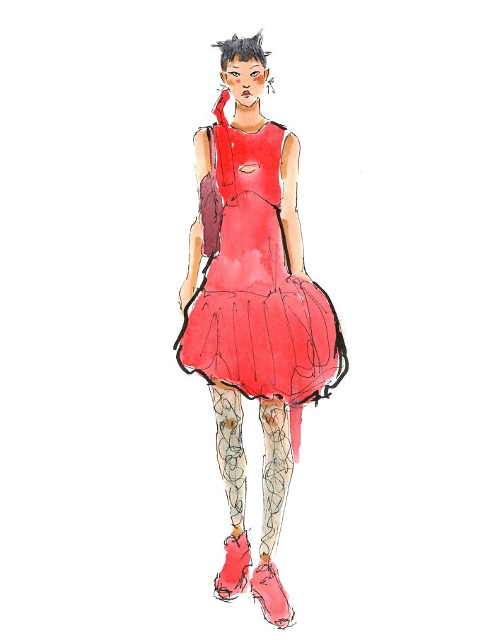 Behind The Scenes Of Live Fashion Sketching: Capturing Style In Minutes