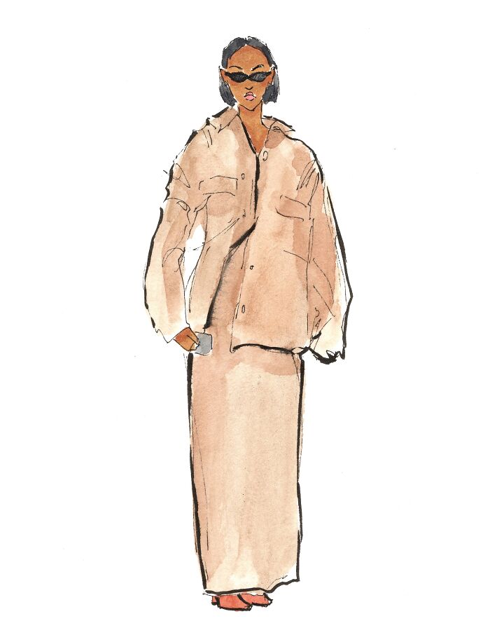 Behind The Scenes Of Live Fashion Sketching: Capturing Style In Minutes
