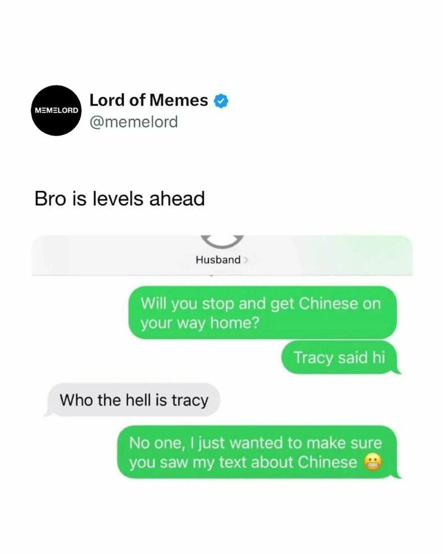 Text message meme from Lord of Memes showing a humorous conversation to break your doomscrolling cycle.