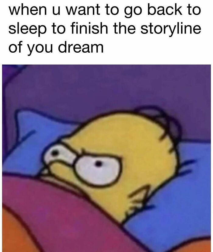 Meme showing a cartoon character in bed with a frustrated expression, representing hilarious memes for laughter and good vibes.