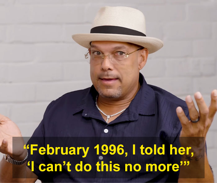 Man in white hat and glasses explaining reasons Halle Berry’s ex-husband left her over cooking and cleaning issues. Man in white hat and glasses explaining reasons Halle Berry’s ex-husband left her over cooking and cleaning issues.