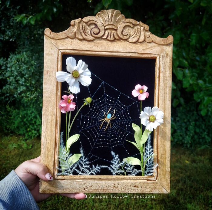 I Handmake Spider Webs