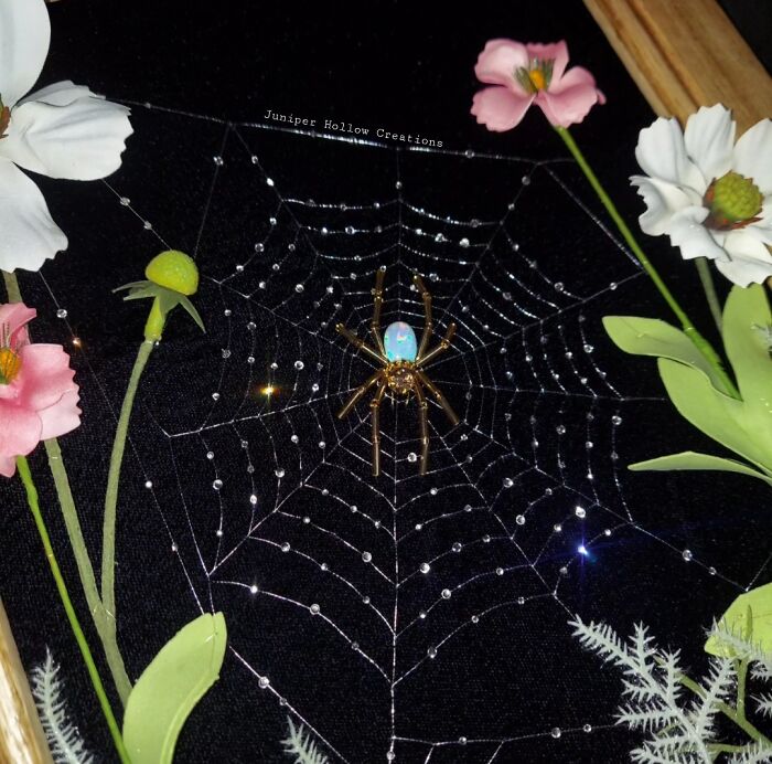 I Handmake Spider Webs