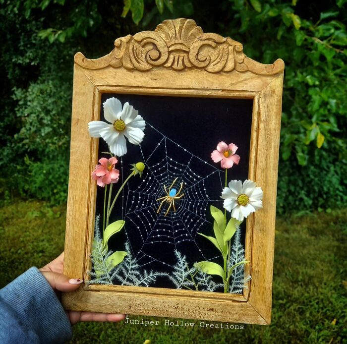 I Handmake Spider Webs