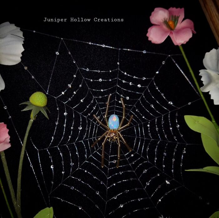 I Handmake Spider Webs