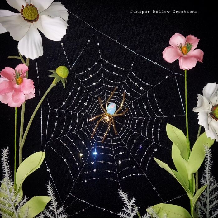 I Handmake Spider Webs