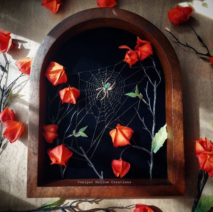 I Handmake Spider Webs