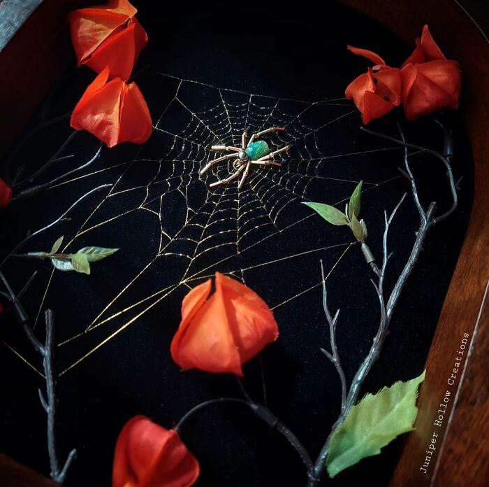 I Handmake Spider Webs