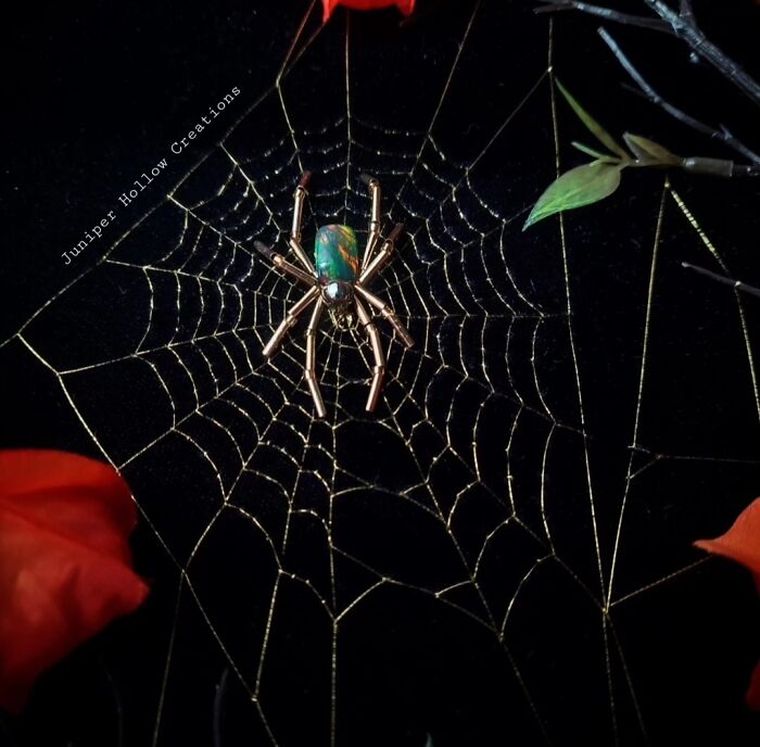 I Handmake Spider Webs