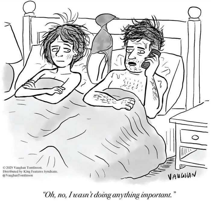 These One-Panel Cartoons By Vaughan Tomlinson Will Make You Laugh Instantly