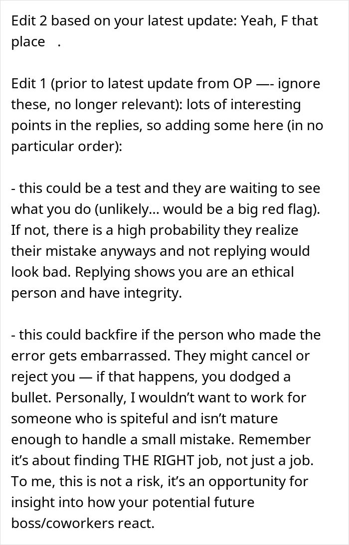 Email notification on a laptop screen showing a woman invited to a second interview with a confidential video file attached.
